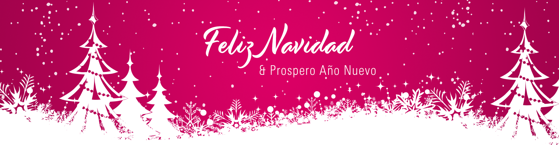 ¡Feliz Navidad y próspero Año Nuevo!