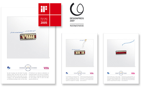 Vita Zahne Die Gewinner Des If Communication Design Award 05 Und Nominierten Fur Den Designpreis Der Bundesrepublik Deutschland 07 Press Releases Detailed View